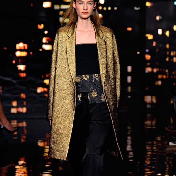 Donna Karan✨Stunning RUNWAY cashmere/wool coat - Picture 2 of 6